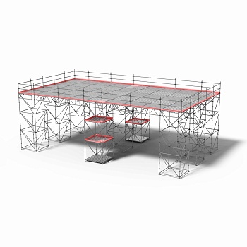 Объемные Леса